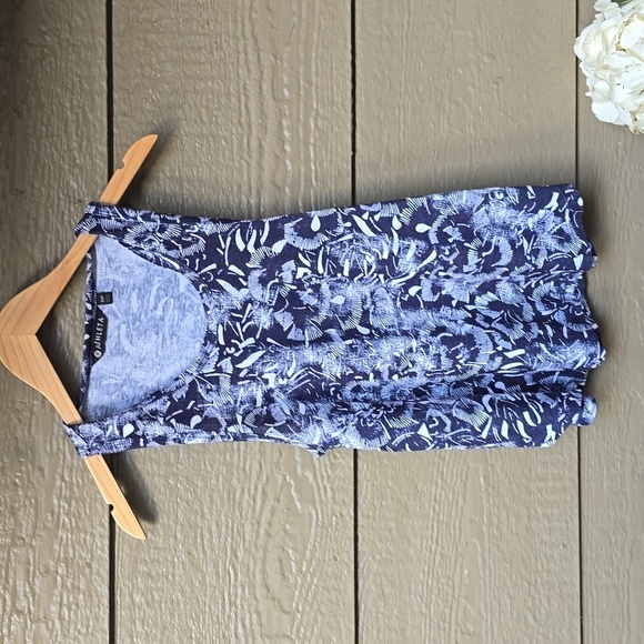 Athleta BREEZY RACERBACK PRINT tank XSP XS petite - Picture 2 of 6